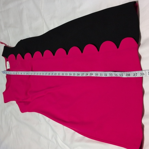 GLAMOUR women's Pink/Black dress. - Picture 7 of 9